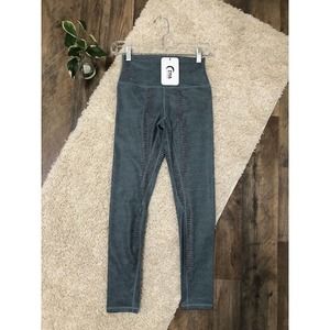 Zyia Size 4 Light Teal Everglades Supreme High Rise 7/8 Length Leggings NWT